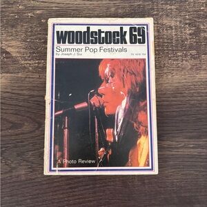 Woodstock 69 Summer Pop Festivals Book